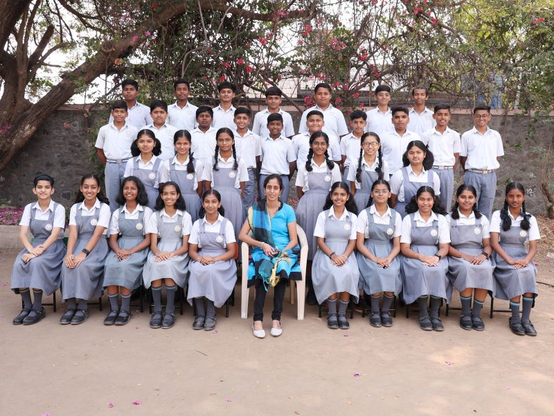 Std VIII A - Mrs. Tejas Tribhuwan