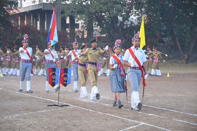 March Past by the School Captains and Vice Captains